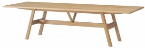 BassamFellows Прямоугольный обеденный стол из массива дерева Kant Cb-392/3/4/5/6