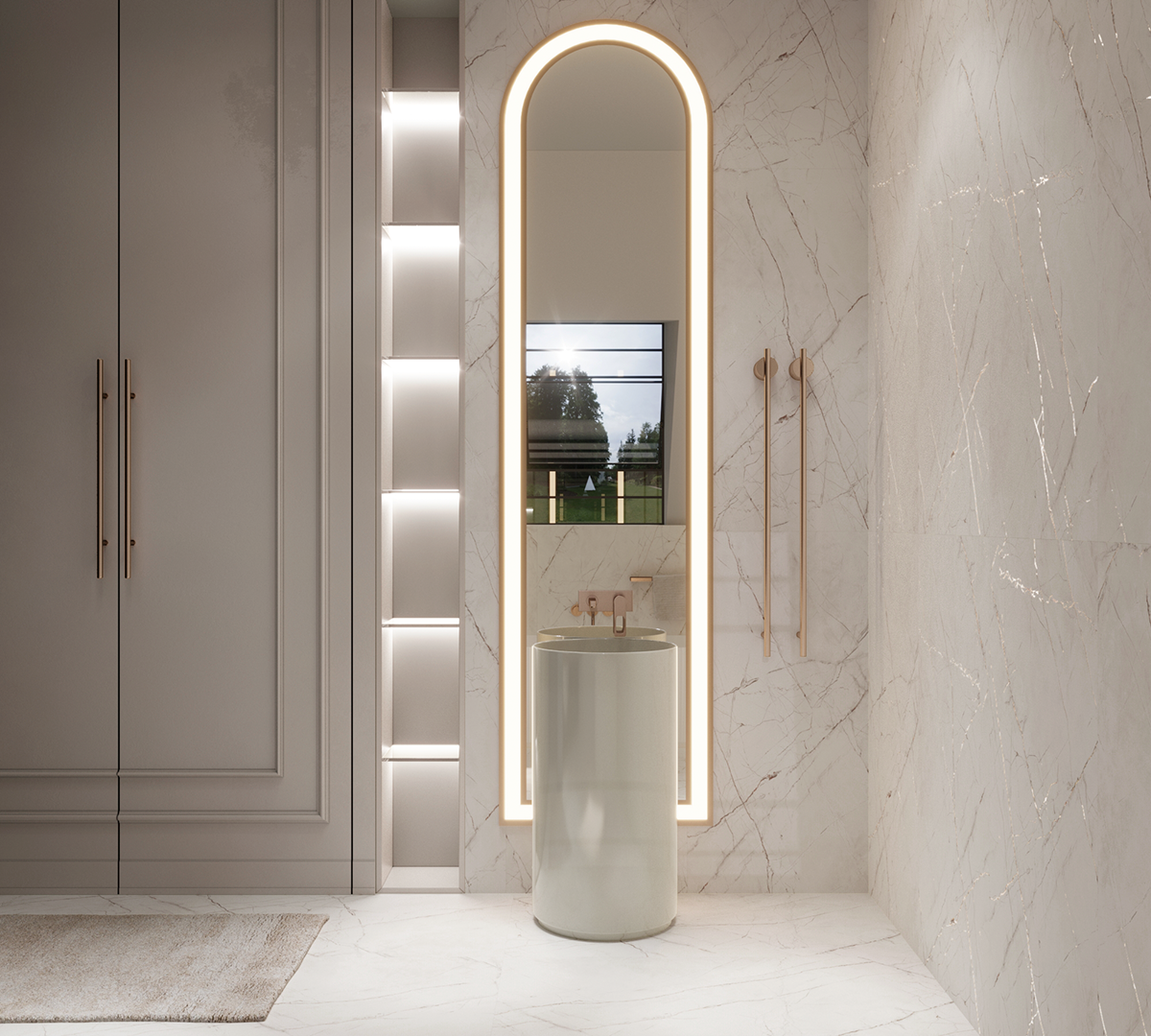 Керамогранит VALENCIA SILVER GREY 60х120 Arcadia Ceramica CR4027-A 