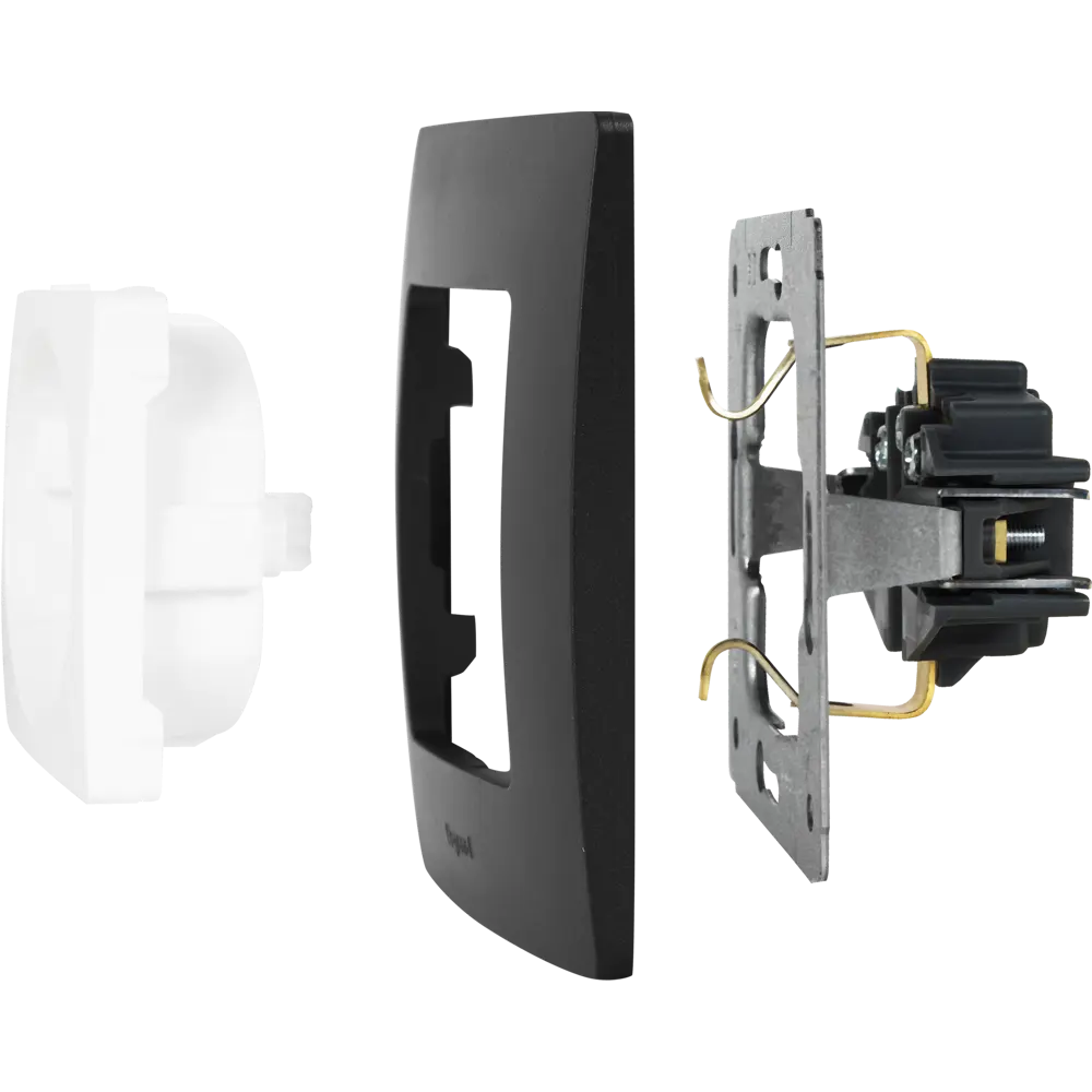 Рамка Legrand Etika антрацит для розеток и выключателей 17367896 STLM-0008058 - Вид №3
