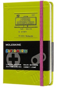 488063 Блокнот "Limited Edition. Super Mario. Game Boy" Pocket, 192 стр., в линейку Moleskine