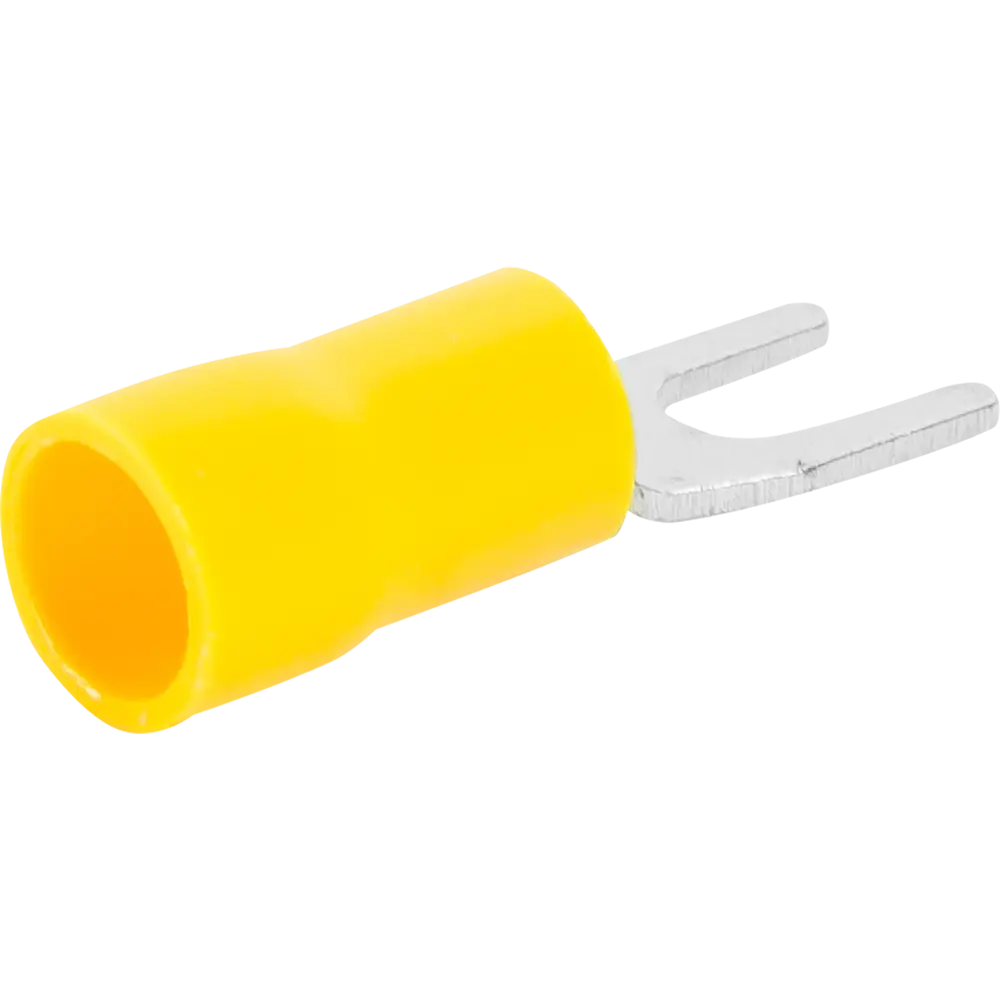 Наконечник вилочный изолированный DUWI 4.0-6.0 мм² для быстросъемных соединений 82362440 STLM-1102669 - Вид №1