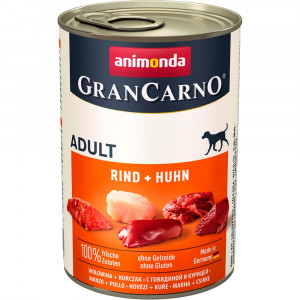ПР0060001*6 Корм для собак Gran Carno Original Adult говядина и курицей банка 400г (упаковка - 6 шт) Animonda