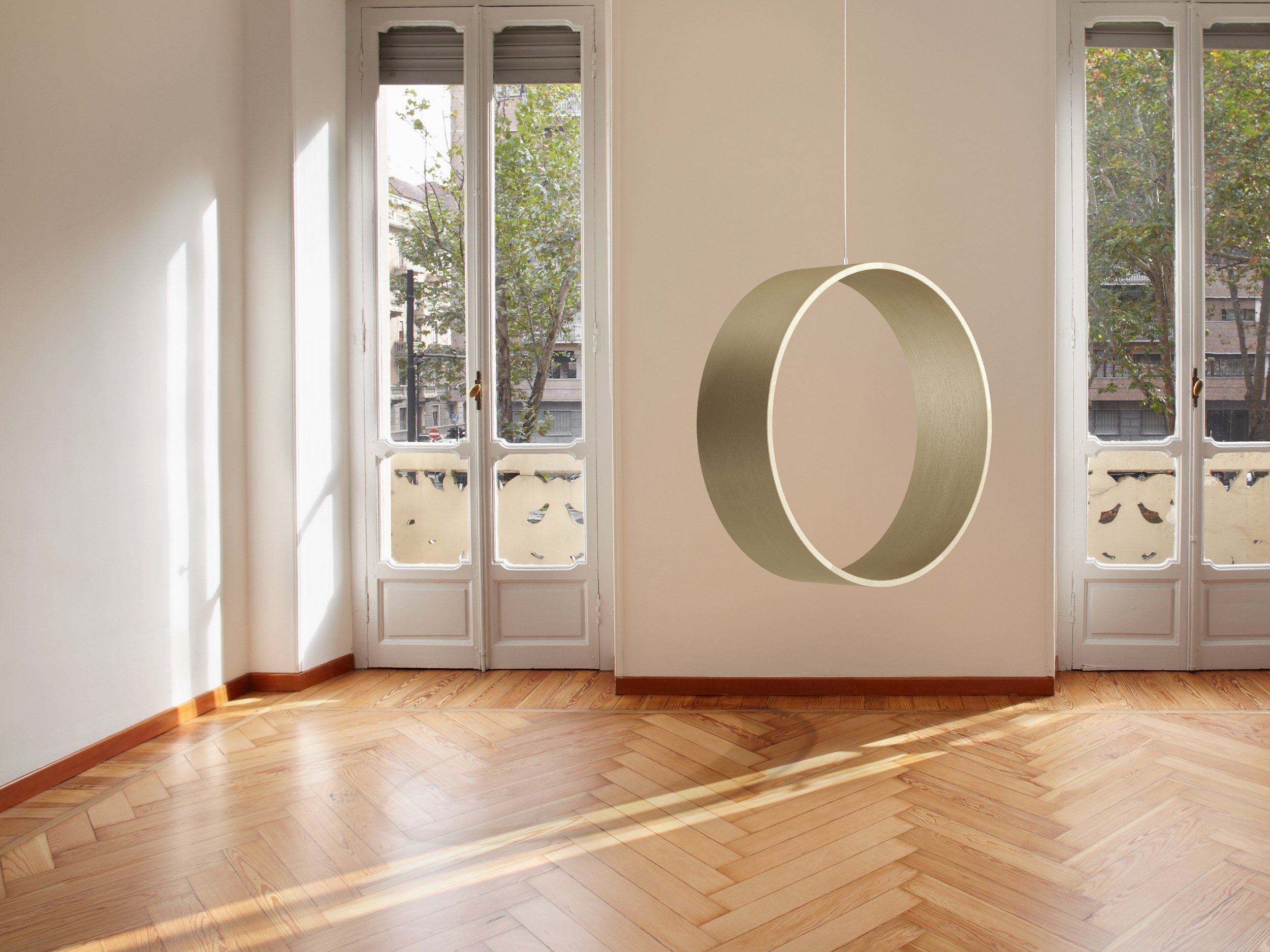 Подвесное кресло из лакированного дерева Iwona Kosicka Design SWING N.3 ARCH-00070496 - Вид №5