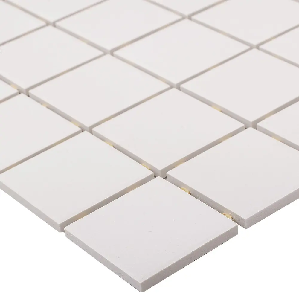Мозаика керамическая Smart Mosaic Homework White Antislip 30,6x30.6 см цвет белый STLM-2038744 - Вид №3