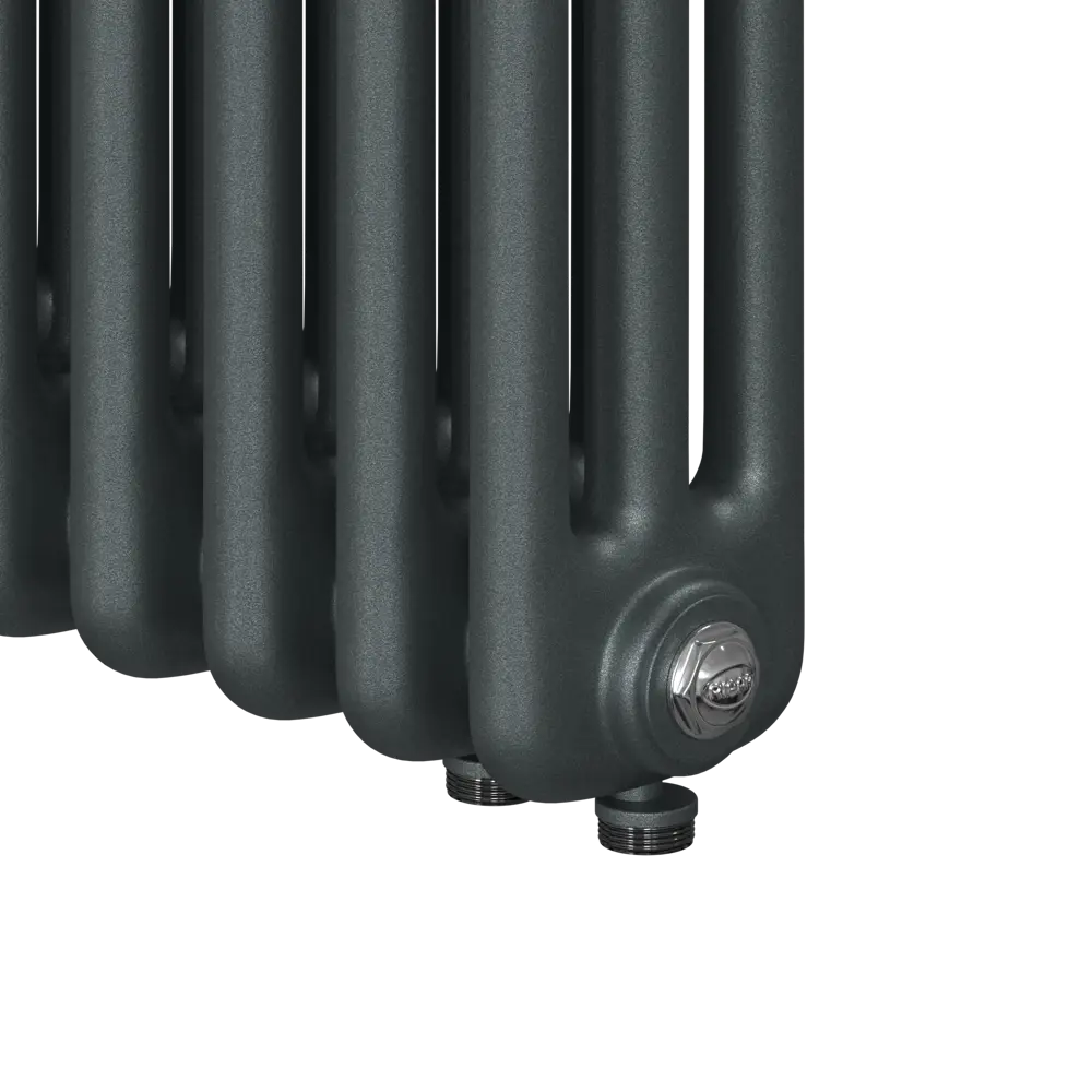 Радиатор трубчатый Rifar Tubog TUB 3057-16 DV1 TI 500/103 16 секций нижнее подключение сталь серый 88492290 STLM-2150742 - Вид №4