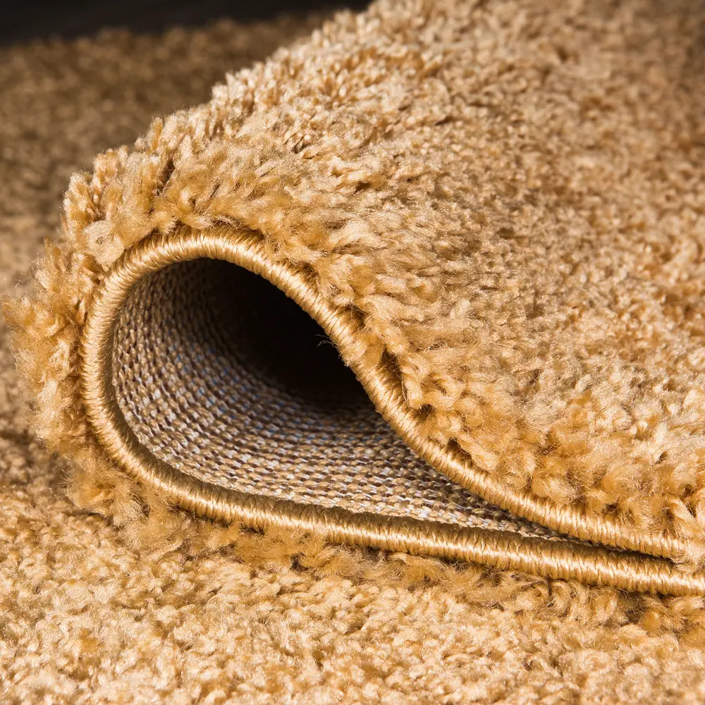 Ковер полипропилен Шагги Тренд 80x150 см цвет темно-бежевый MERINOS STLM-2018184 - Вид №2