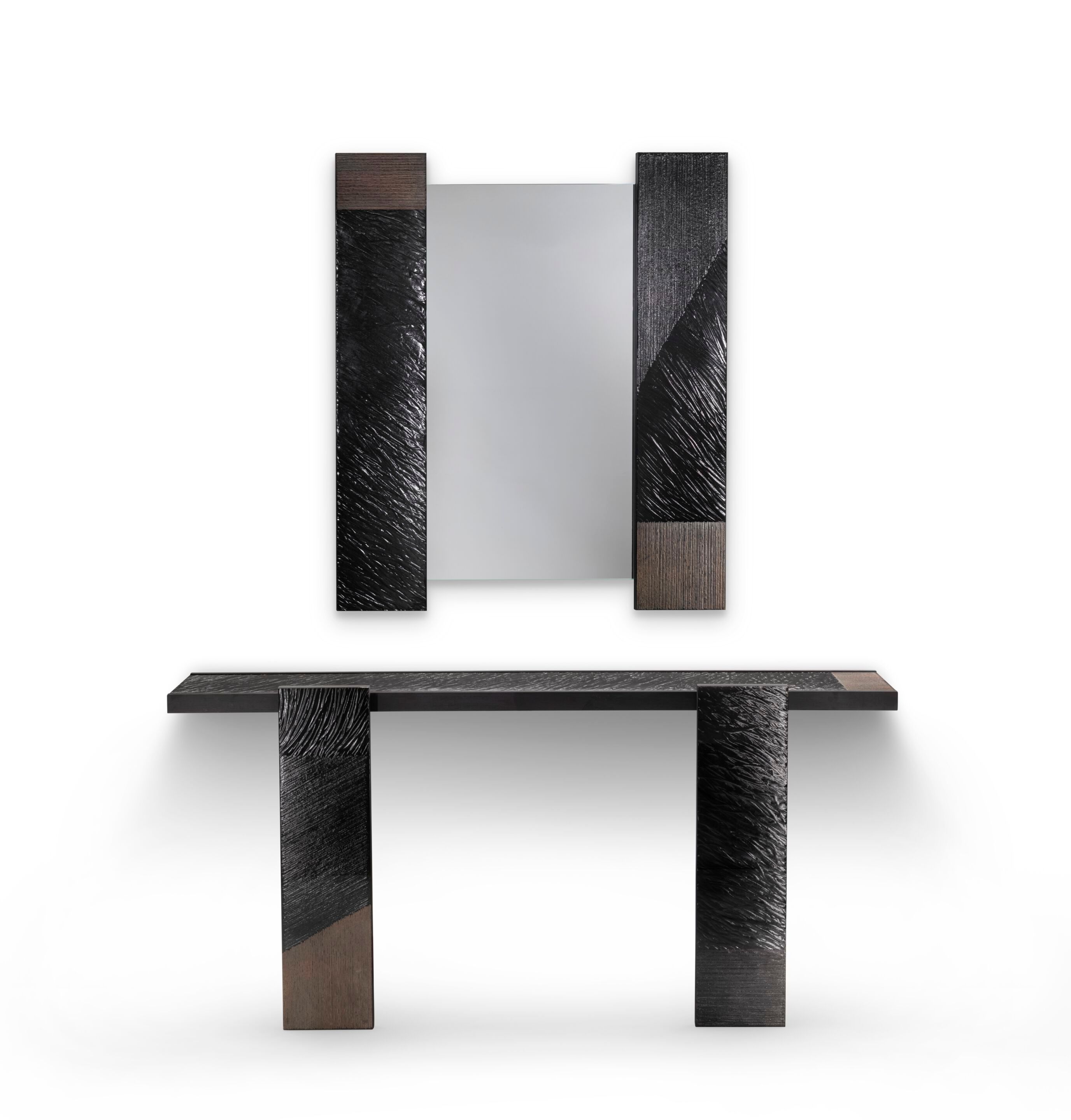 Прямоугольное зеркало из дерева и стекла ARTE VENEZIANA Sub Umbra ARCH-00100734 - Вид №3
