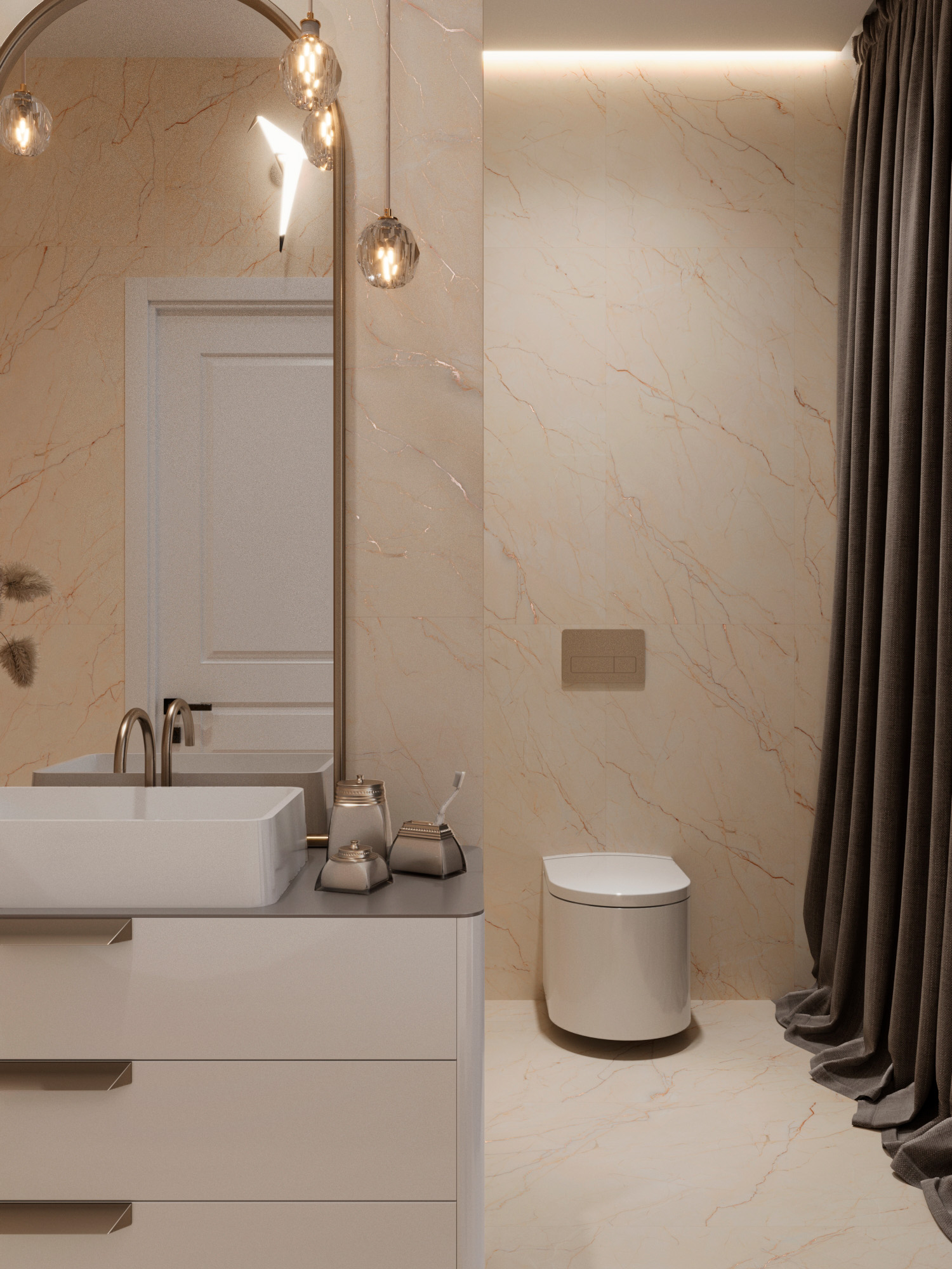 Керамогранит ETNA BEIGE 60х120 Arcadia Ceramica CR4001-A - Вид №1