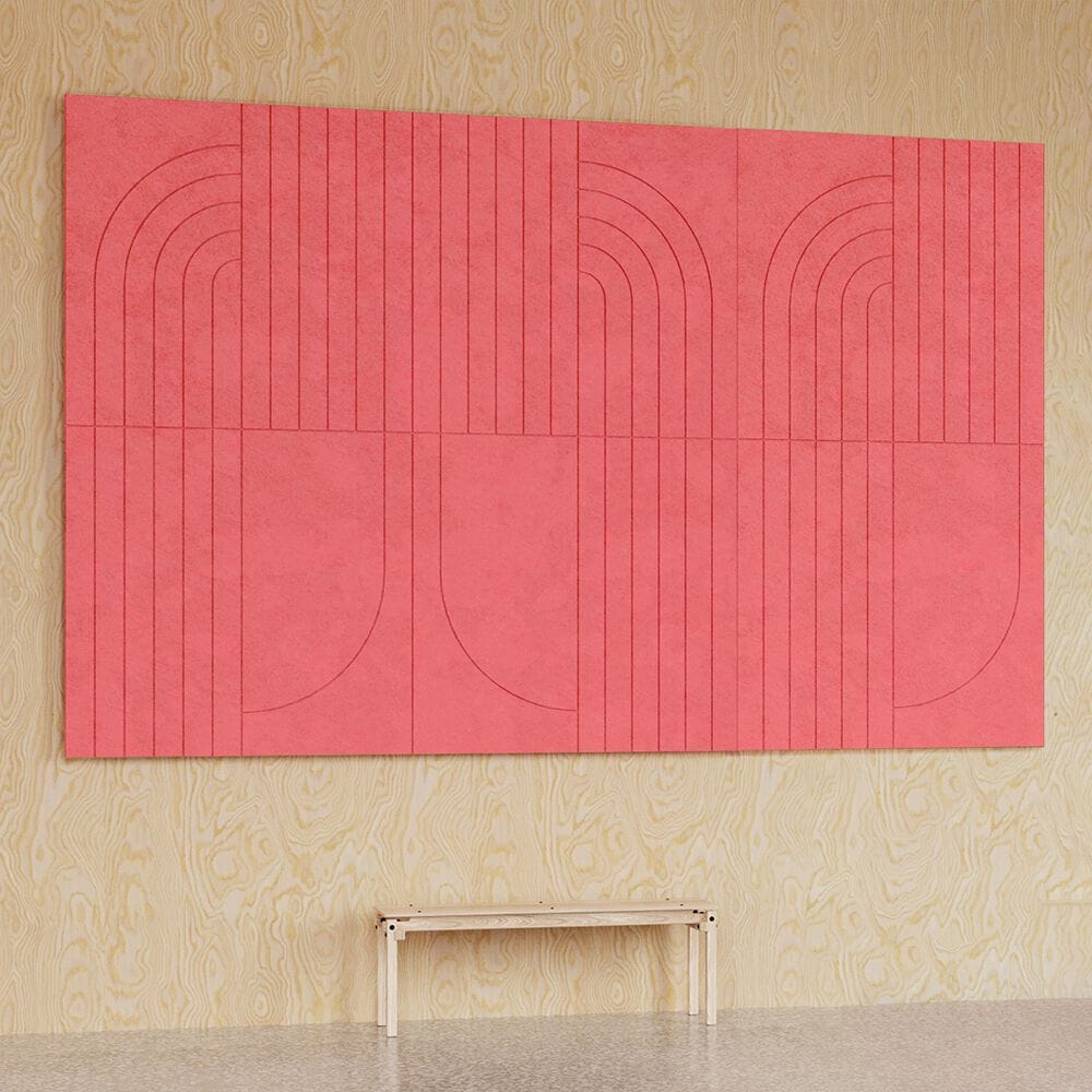 Акустическая панель стены офиса Askia ENGRAVED ARCH-00088701 - Вид №2