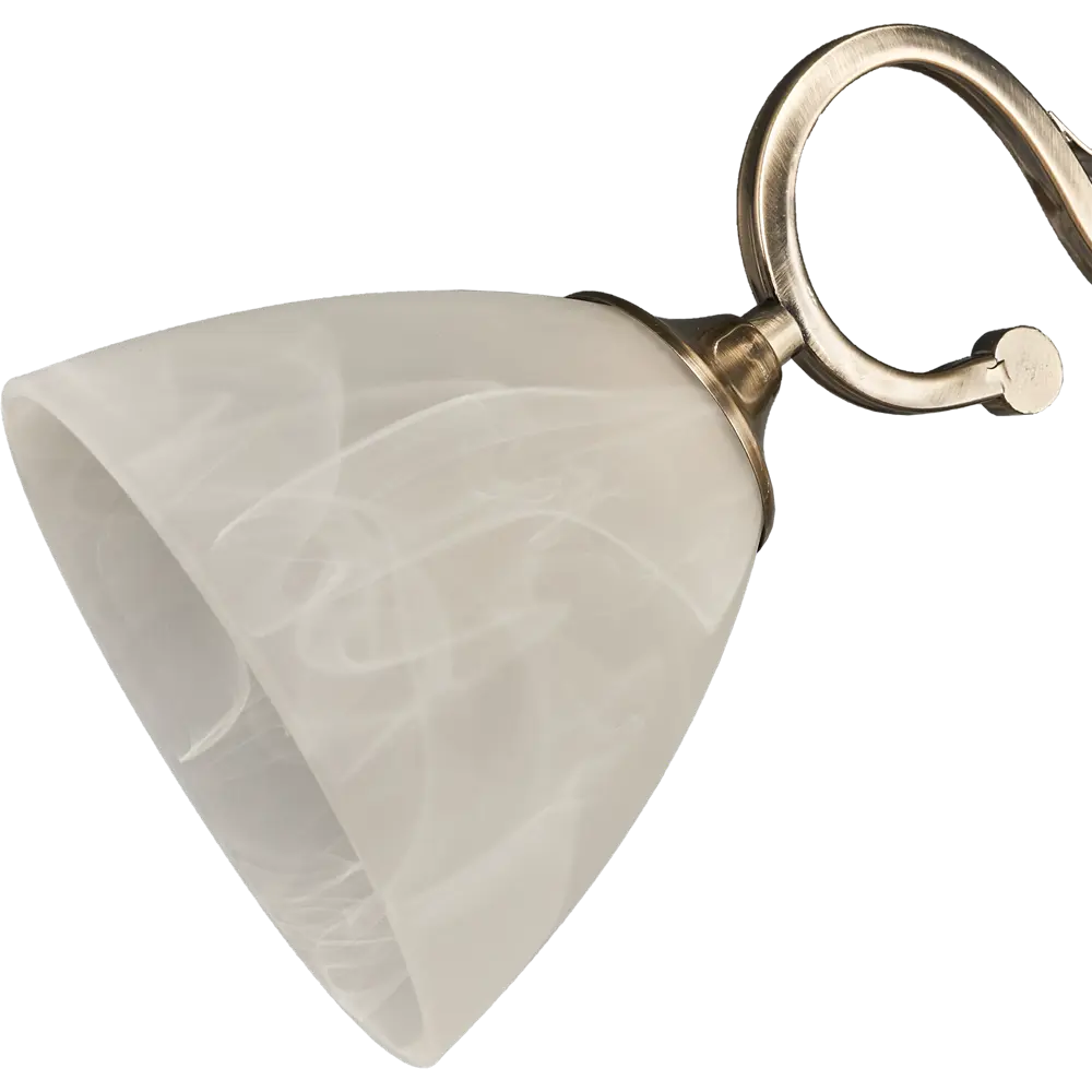 Люстра потолочная «Сигма» КС30072/3С, 3 лампы, 9 м², цвет белый/хром КЛЮЧНИК STLM-2097733 - Вид №5