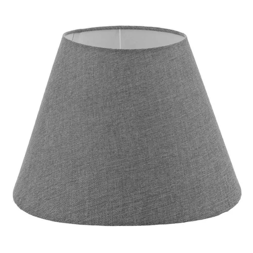 Абажур Eglo ø205 h145 мм, текстиль лен, цвет серый STLM-2159619