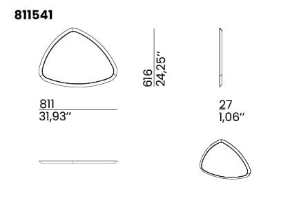 Настенное зеркало в рамке animovel Ньюпорт ARCH-00110653 - Вид №3
