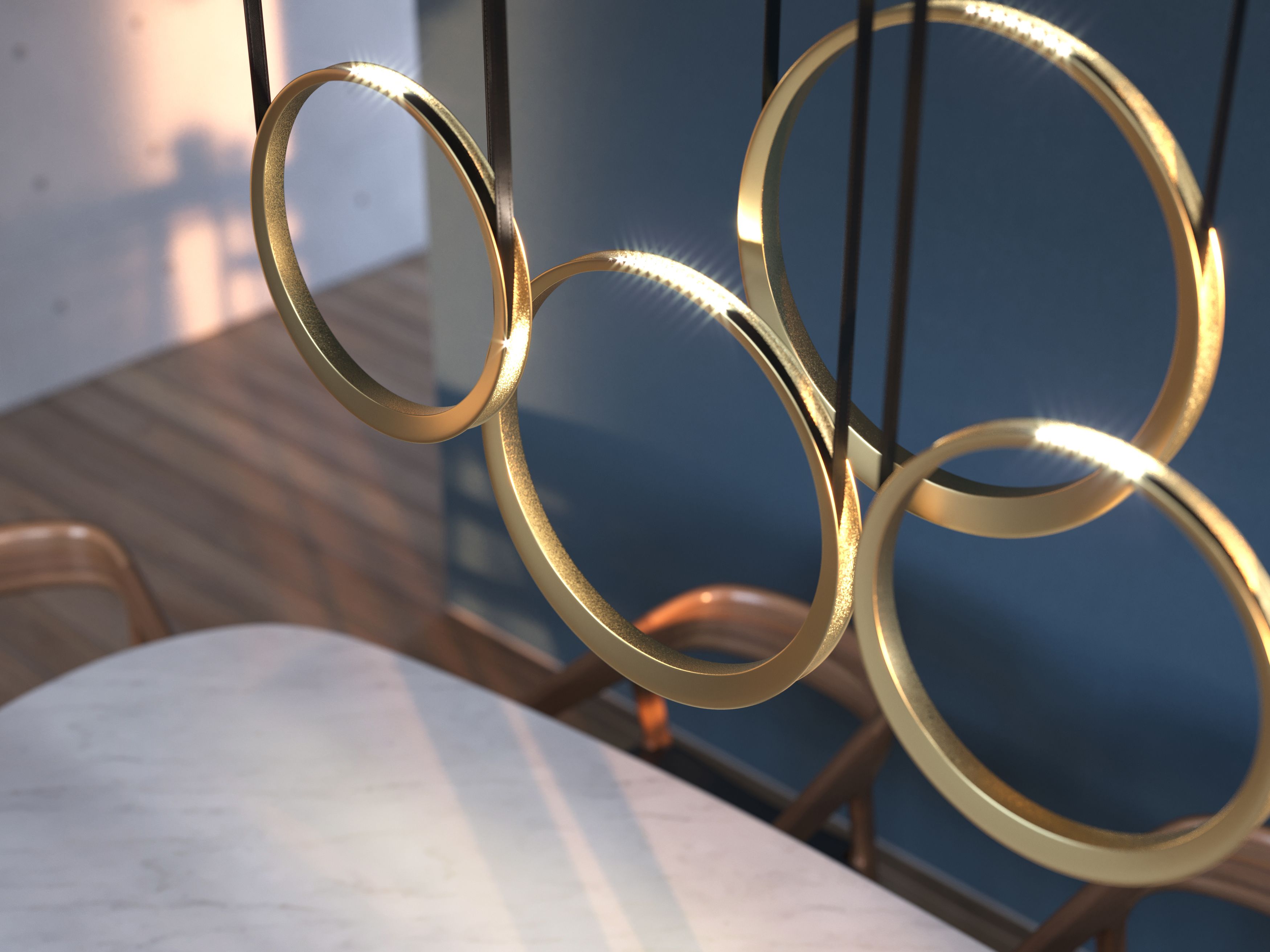 Алюминиевый светодиодный подвесной светильник Quasar Moonlight ARCH-00017659 - Вид №5