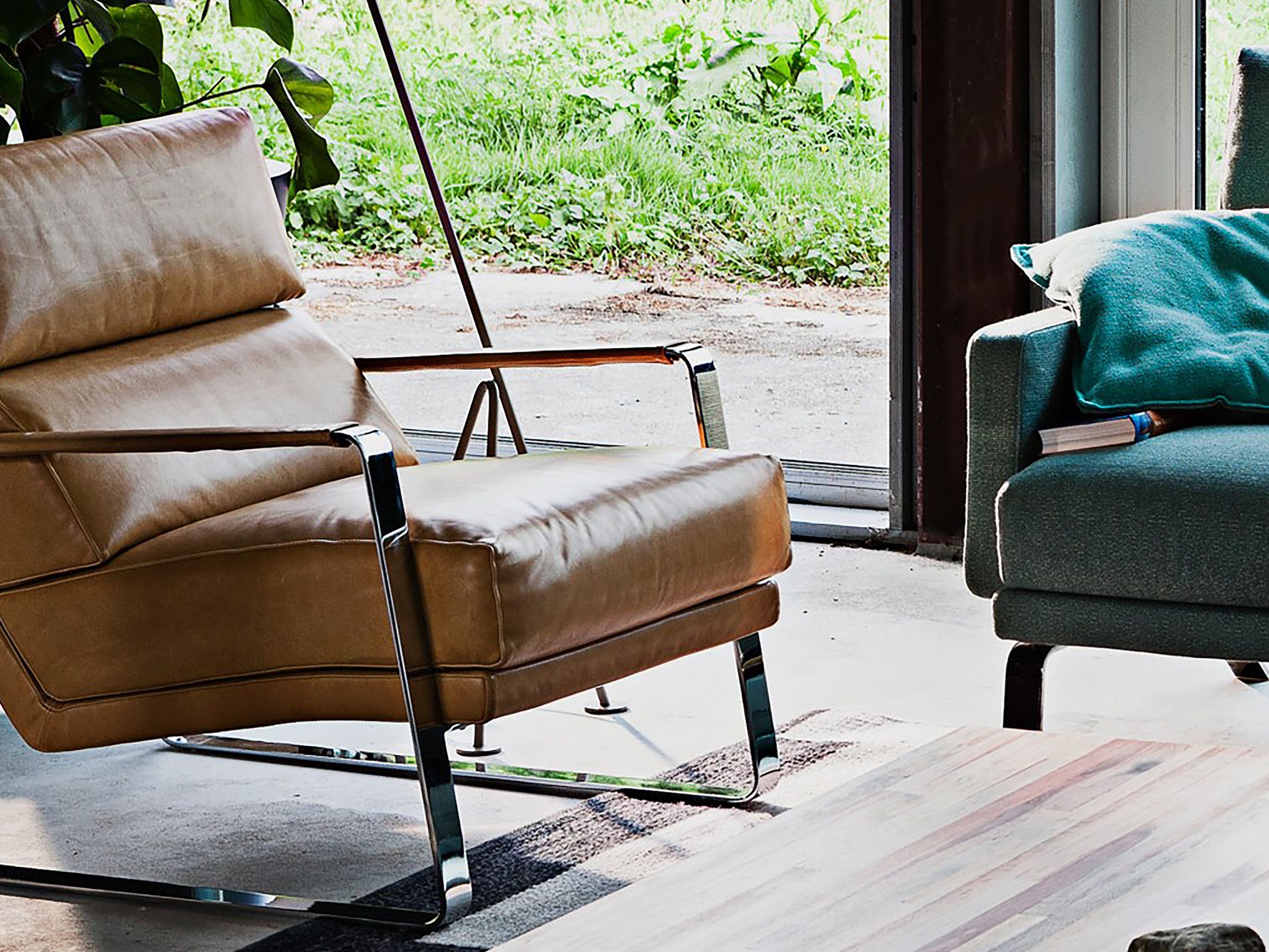 Кожаное кресло с подлокотниками Linteloo Kone ARCH-00083186 - Вид №6