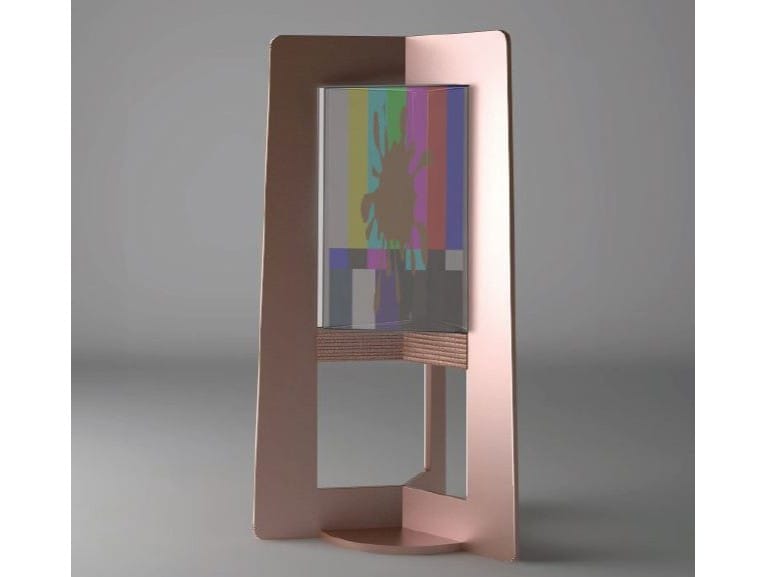 Трехфазный цифровой Тотем из оцинкованного листа Viscio Urban Design Aero ARCH-00050163