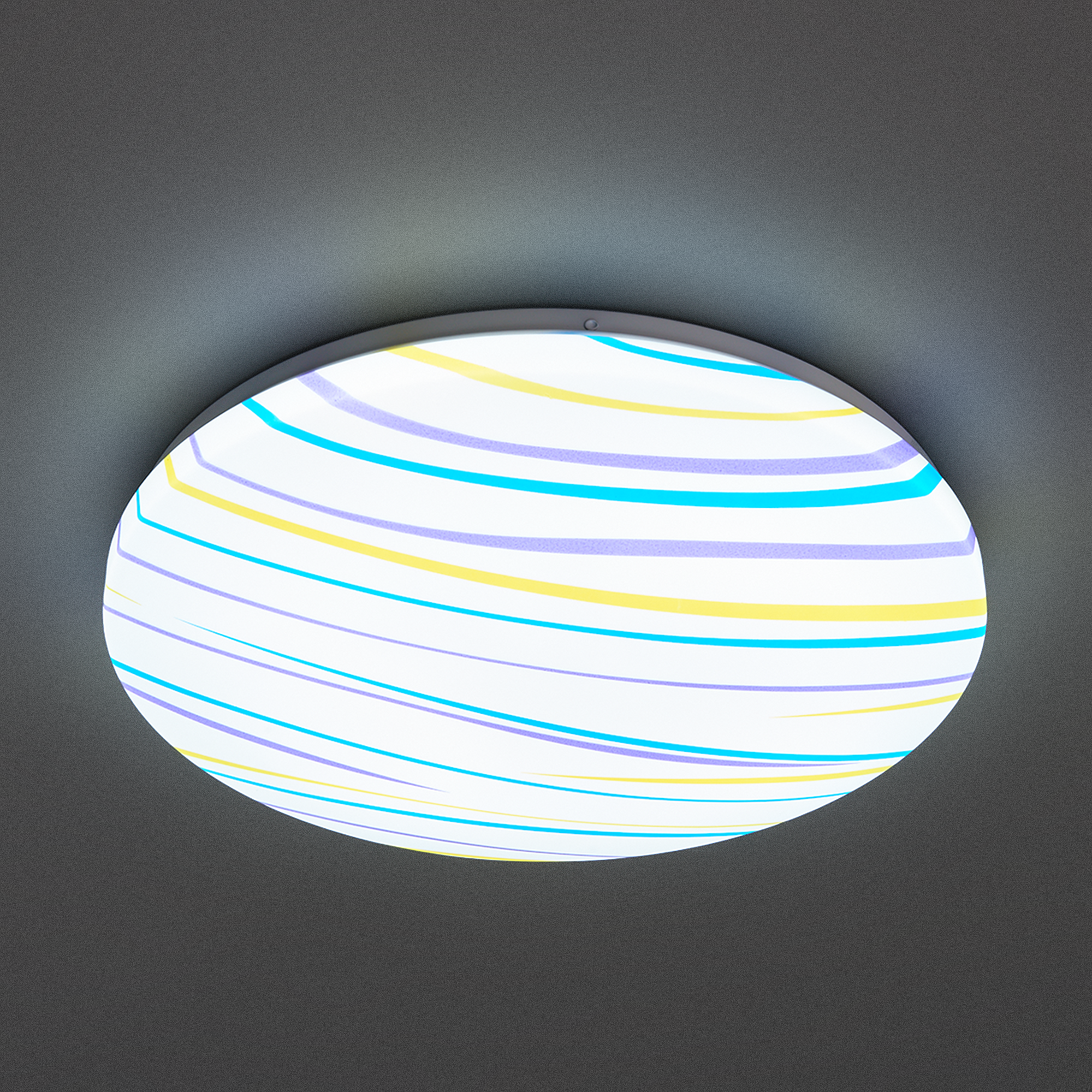 89136106 Светильник настенно-потолочный светодиодный Rio C16LLW36W, 18 м², холодный белый свет, цвет белый STLM-0078872 LUMIN ARTE