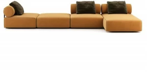 Domkapa Модульный тканевый диван с шезлонгом