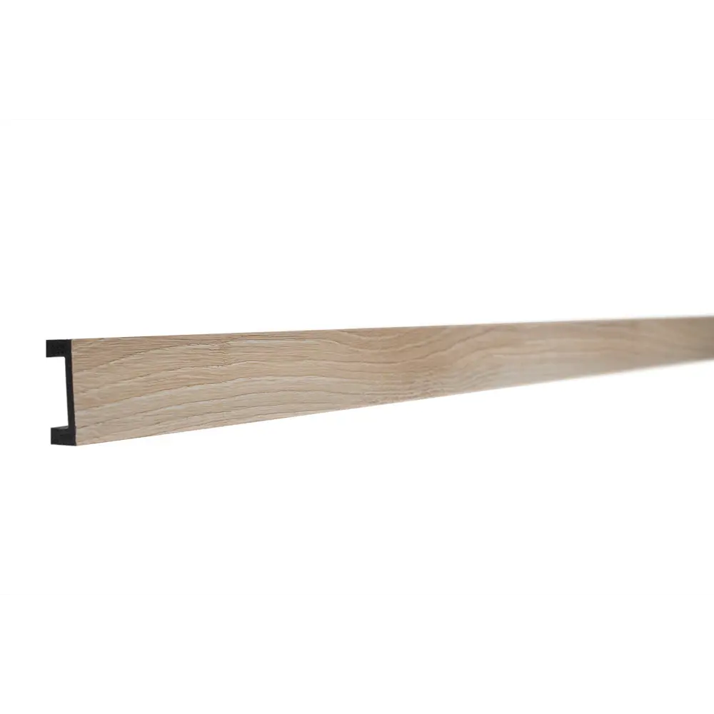 Рейка настенно-потолочная полистирол ударопрочный Decor-Dizayn 618-90 орех 15x40x3000 мм STLM-2059166