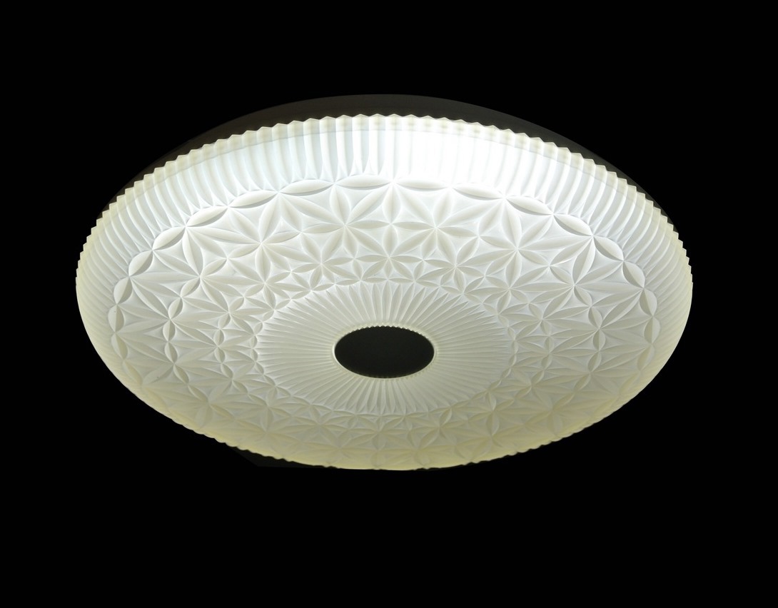 91084956 Светильник настенно-потолочный светодиодный X063 Round wall 14 м² теплый белый свет цвет белый STLM-0476181 SELENA