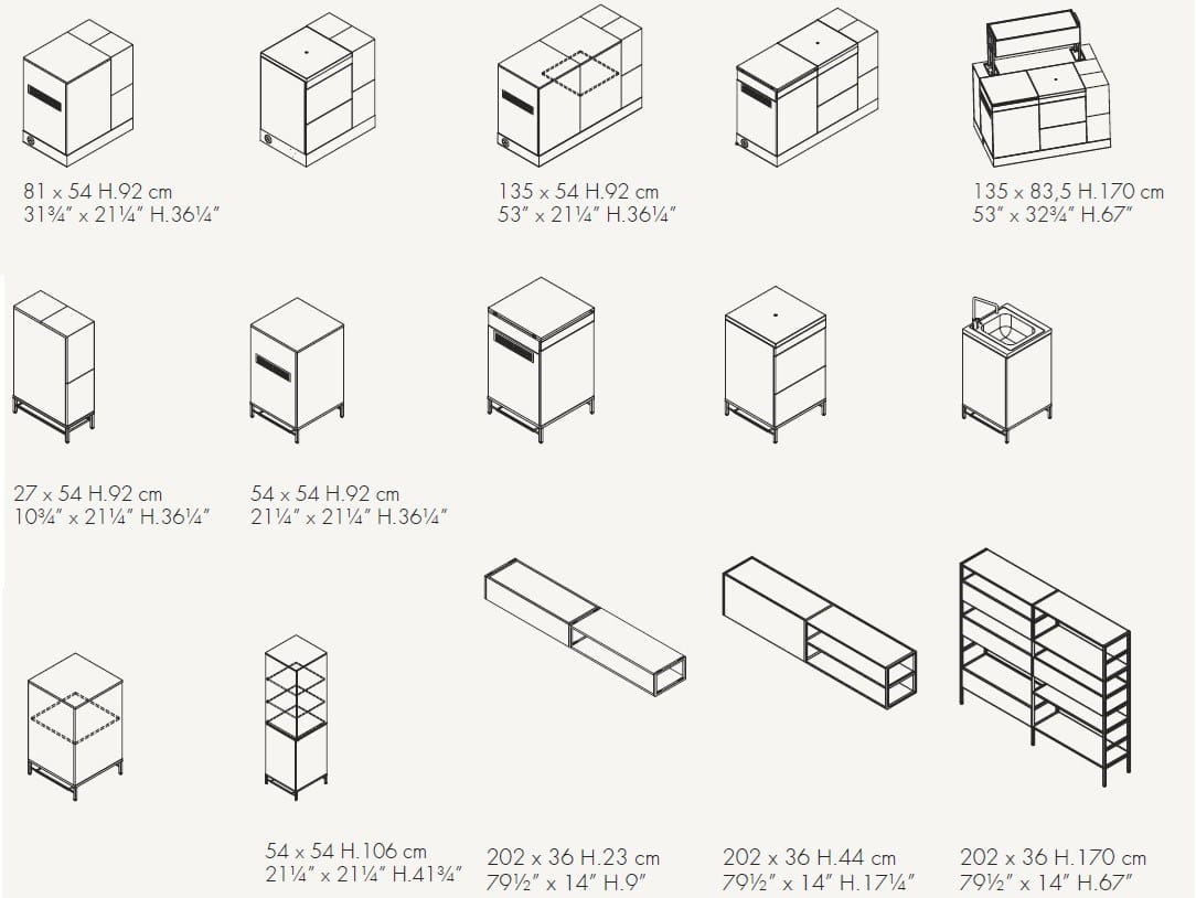 Мини-кухня Bralco Domomag ARCH-00108602 - Вид №4
