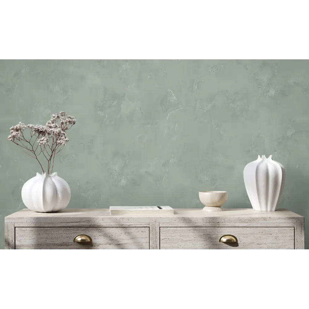 Обои флизелиновые Victoria Stenova Madeira зеленые 1.06 м VS585563 STLM-2045234 - Вид №3