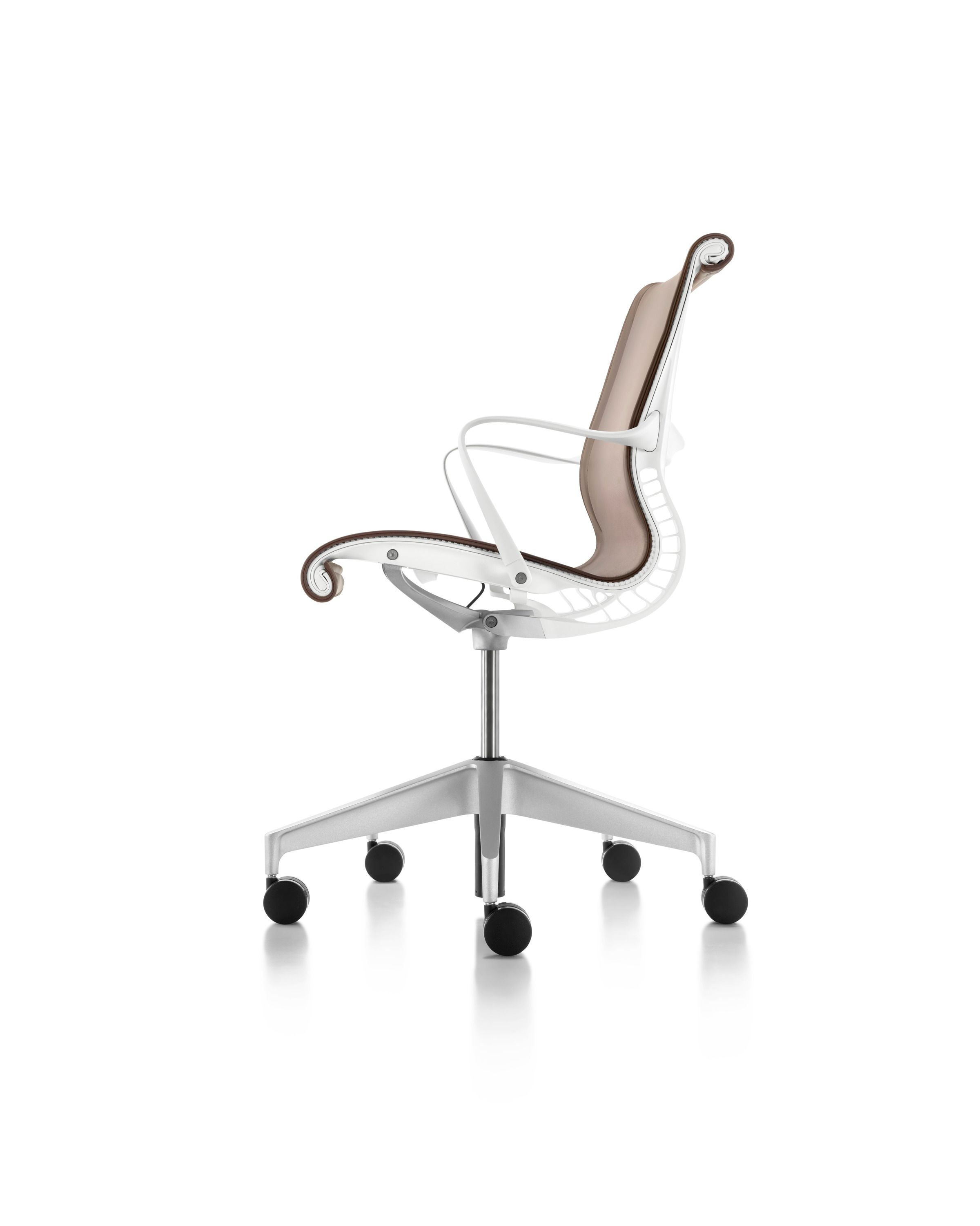 Эргономичный поворотный тканевый офисный стул с подлокотниками Herman Miller Setu ARCH-00086992 - Вид №38