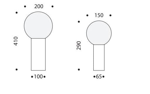 Окрашенная металлическая настольная лампа Marzais Créations BUBBLE ARCH-00102674 - Вид №7