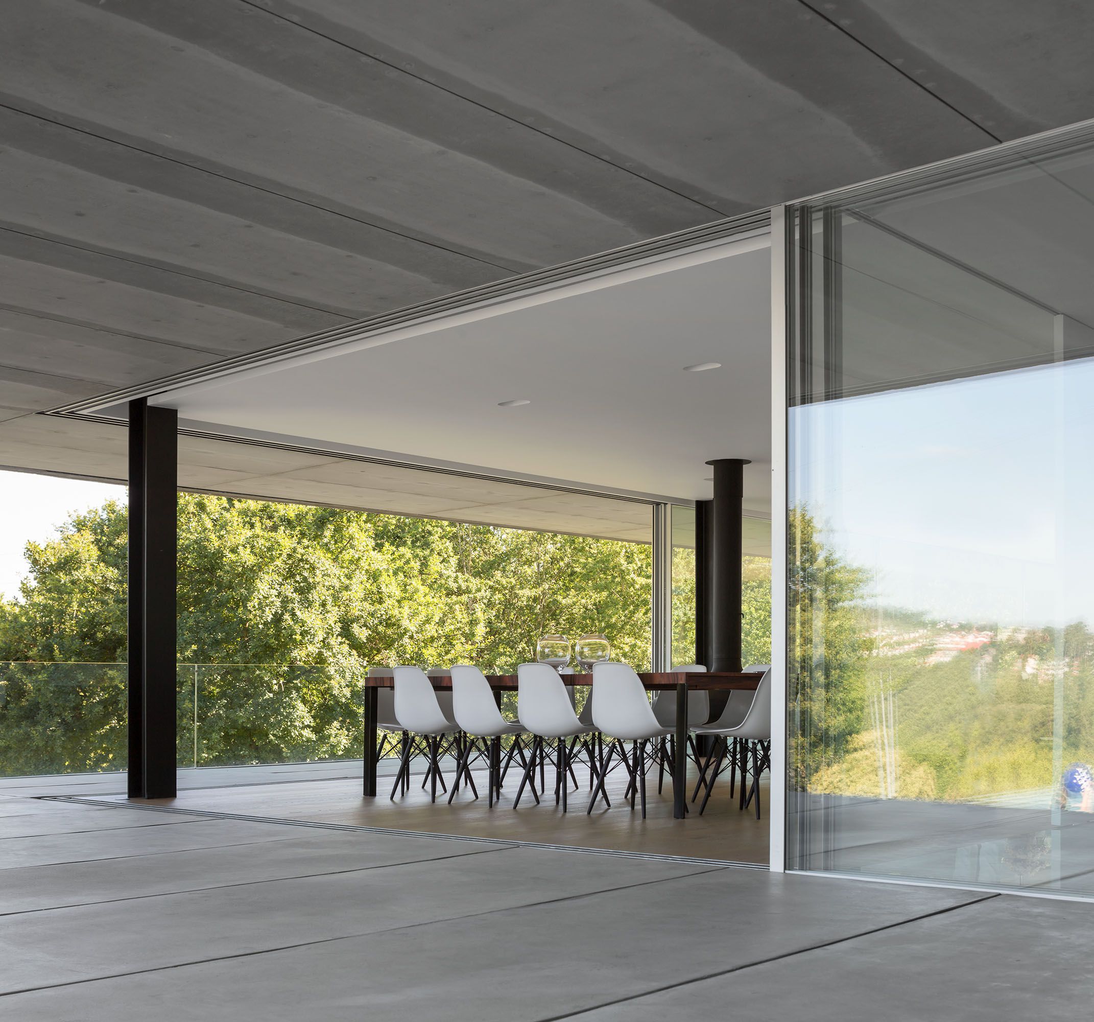 Раздвижное окно из закаленного стекла panoramah! AH! CORNER ARCH-00141102 - Вид №5