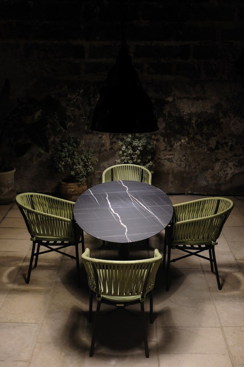 Алюминиевый садовый стул с подлокотниками DRIGANI Gaia-Belize ARCH-00023692 - Вид №16