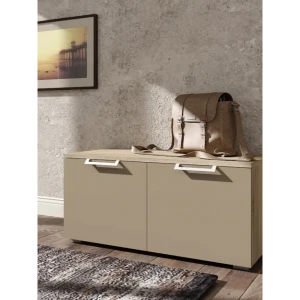 91824161 Подставка для обуви Комплектсистема 80x38x38 см 2 полки ЛДСП цвет мокко STLM-1482785