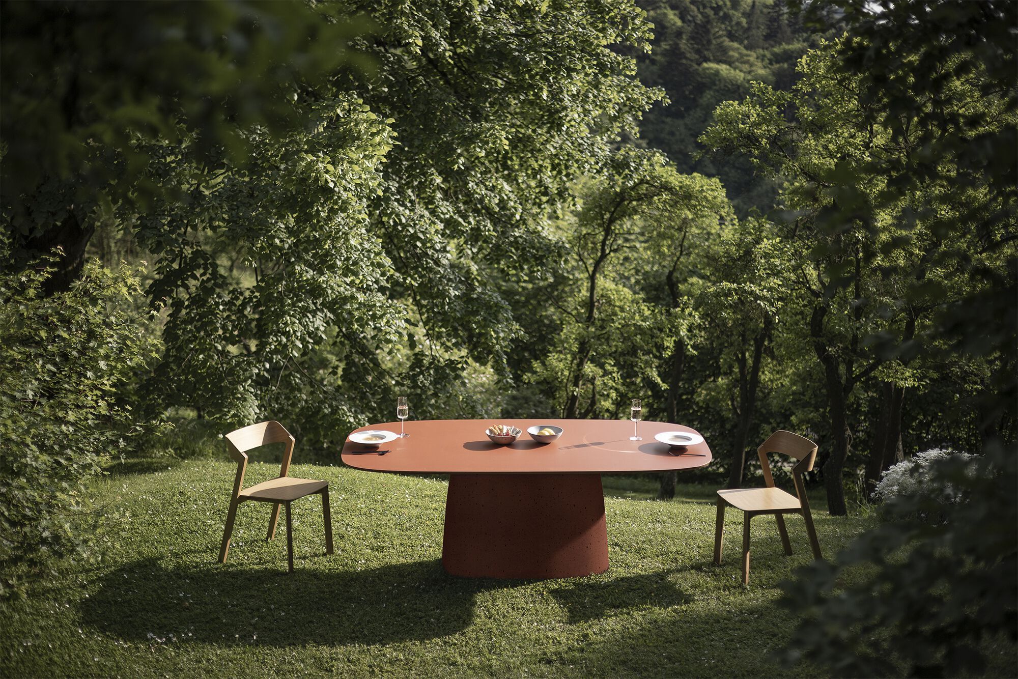 Бетонный прямоугольный садовый стол Betoni ARCH-00124614 - Вид №10