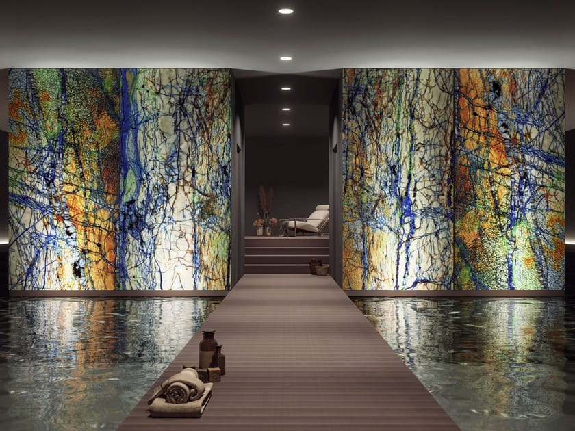 Декоративная панель из алюминия, стекла или ПММА Tecnografica Infinity Gems ARCH-00075012