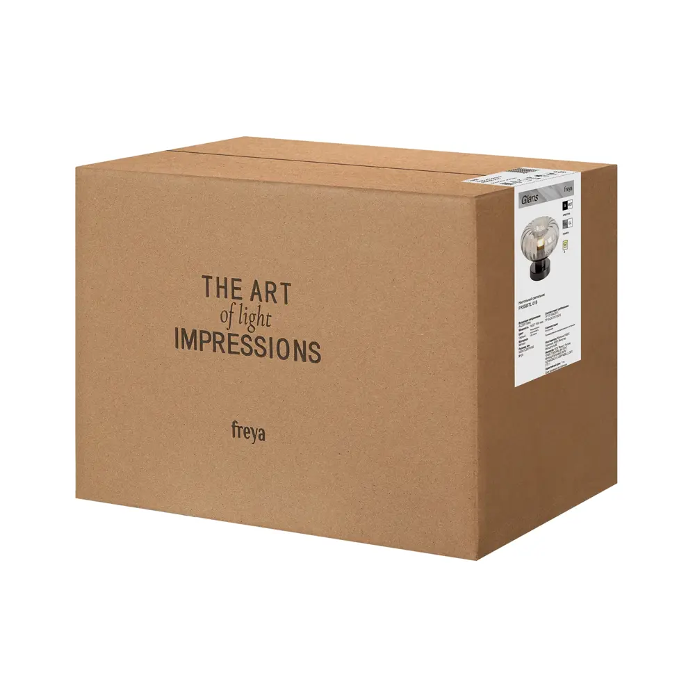 Настольная лампа Freya Glans цвет черный STLM-2097270 - Вид №6