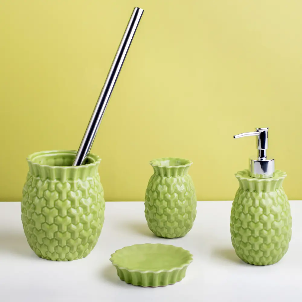 Дозатор для жидкого мыла настольный «Ananas» VERRAN STLM-2051398 - Вид №2