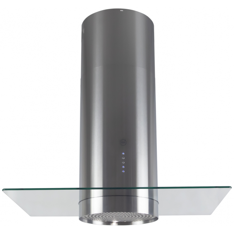 8130122 Вытяжка островная MBS MILTONIA 190 ISLAND GLASS серебристый/прозрачный STDN-0128940 - Вид №1