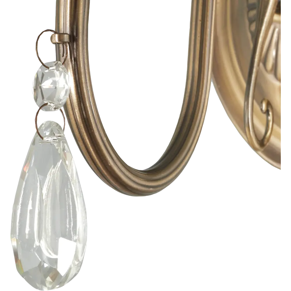 Бра Лирика 1xE14x60 Вт, металл/стекло, цвет бронза WINK STLM-2114555 - Вид №3