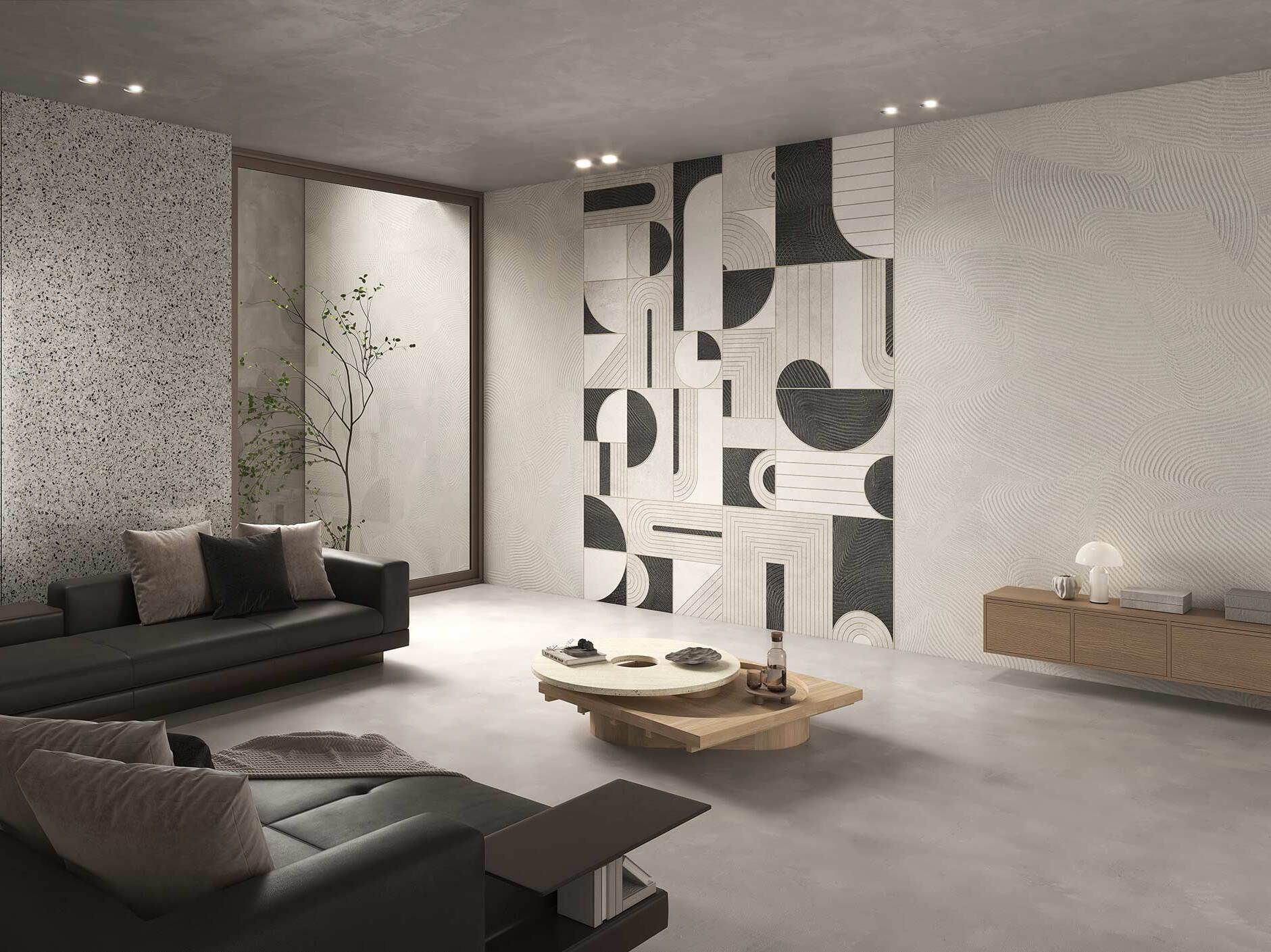 Геометрические обои Tecnografica Geometric Notes ARCH-00037985