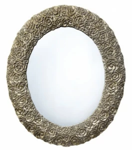 Овальное зеркало настенное латунь Dana Rustic PUSHA ДИЗАЙНЕРСКИЕ 062618 Латунь
