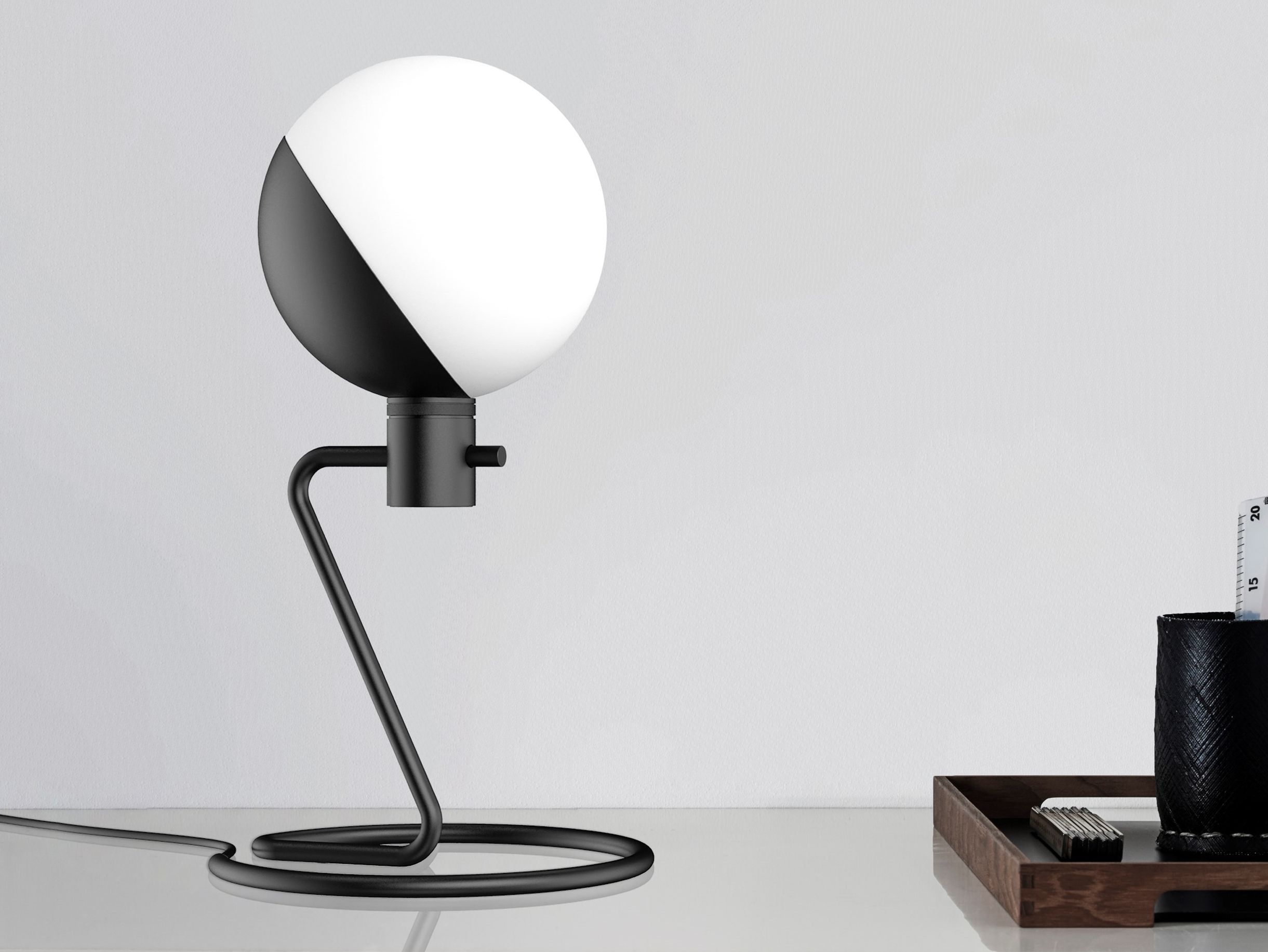 Настольная лампа из дутого стекла Grupa Baluna ARCH-00059372 - Вид №4