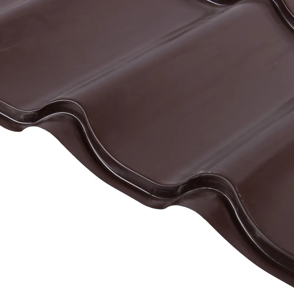 Металлочерепица 0.4 мм 470x1160 мм RAL 8017 коричневый OPTIMA STLM-2161067