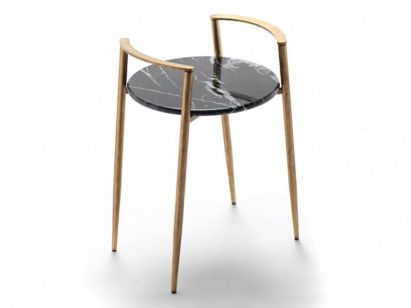 Круглый мраморный журнальный столик Fasem Монтгомери ARCH-00069553 - Вид №1