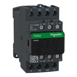 LC1D098BD Контактор LC1D 4P 20А 440/24В DC 9кВт Schneider Electric TeSys