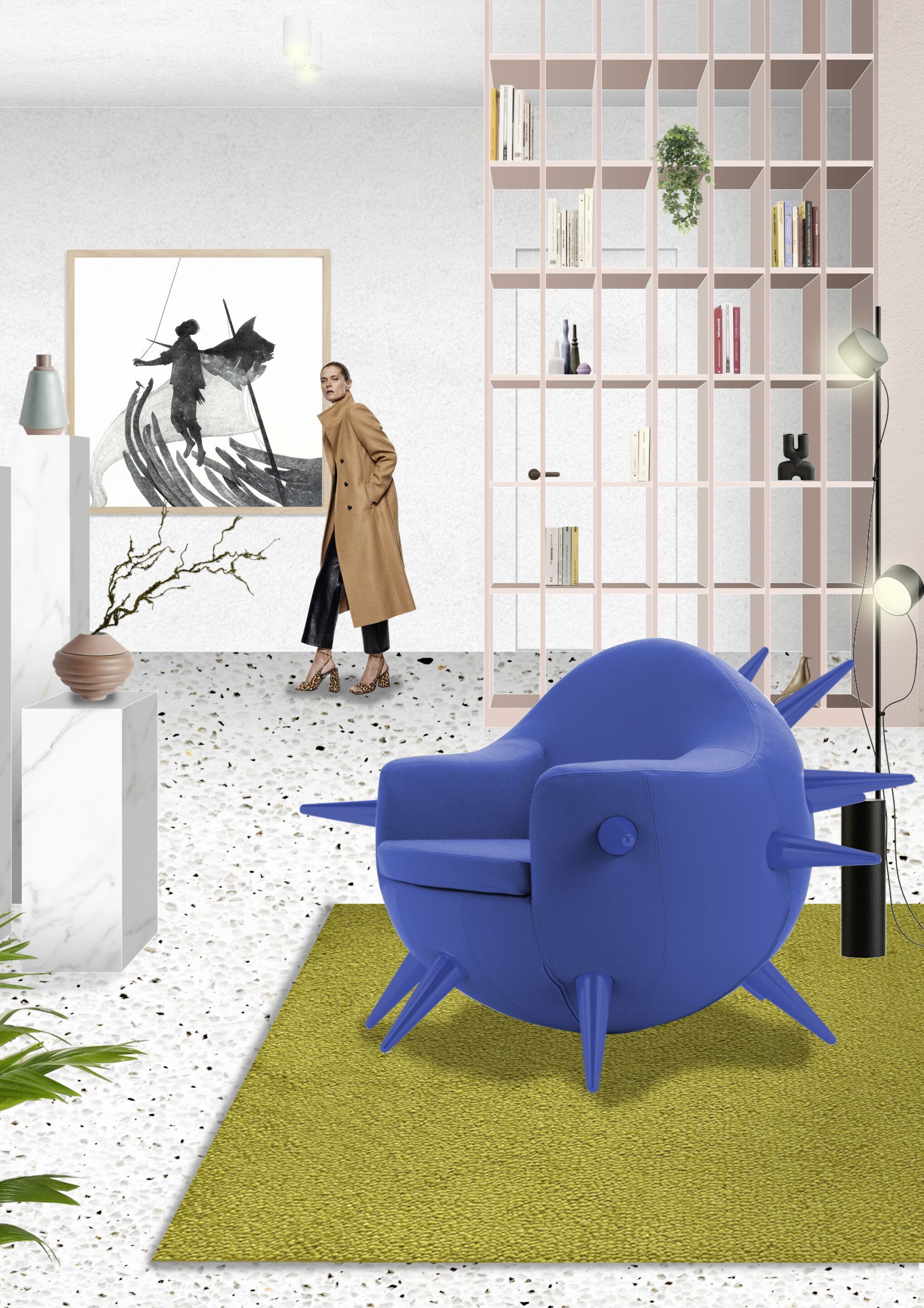 Кресло с наконечниками Adrenalina бомба ARCH-00124171 - Вид №1