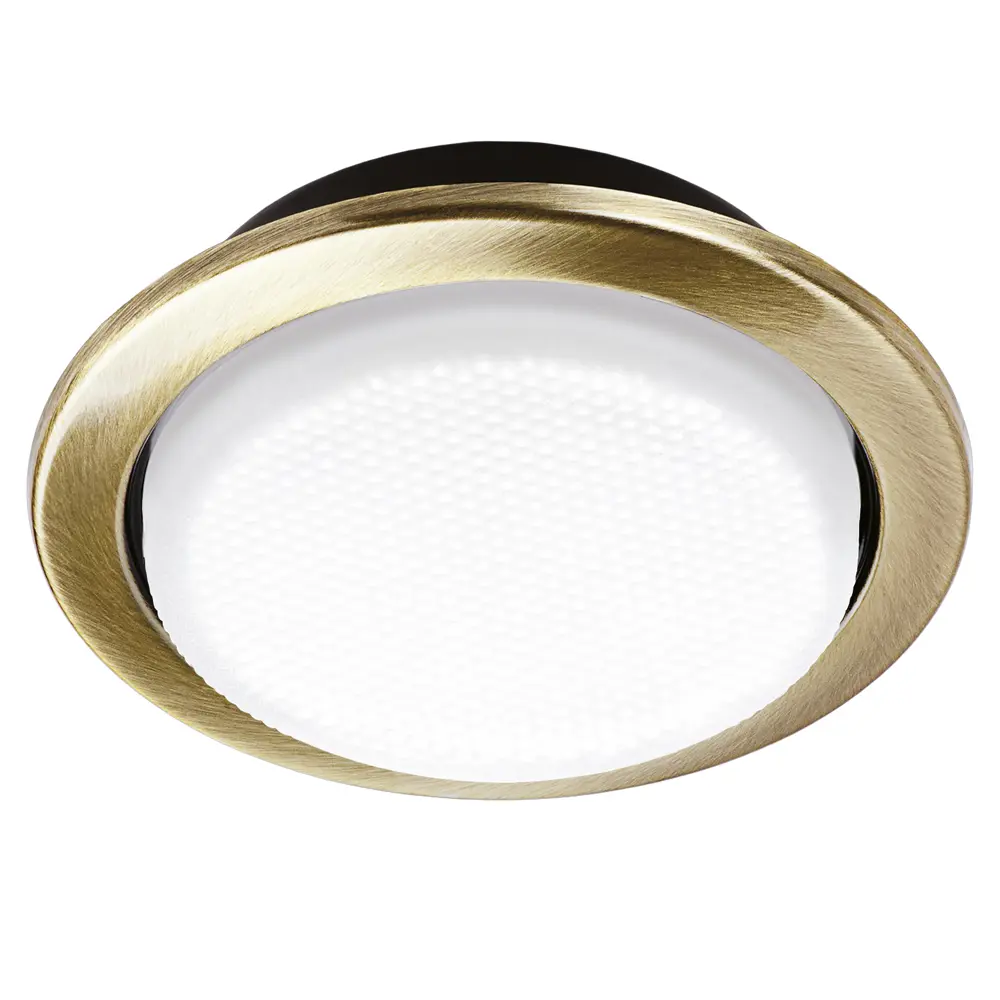 Спот встраиваемый DJ01, GX53, 13 Вт, цвет матовое золото LUMIN ARTE STLM-2042483