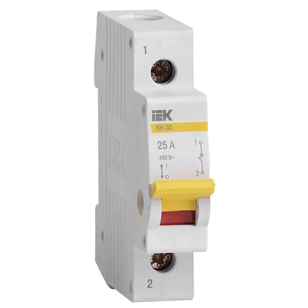 Выключатель нагрузки IEK ВН-32 1Р 25 А STLM-2110800