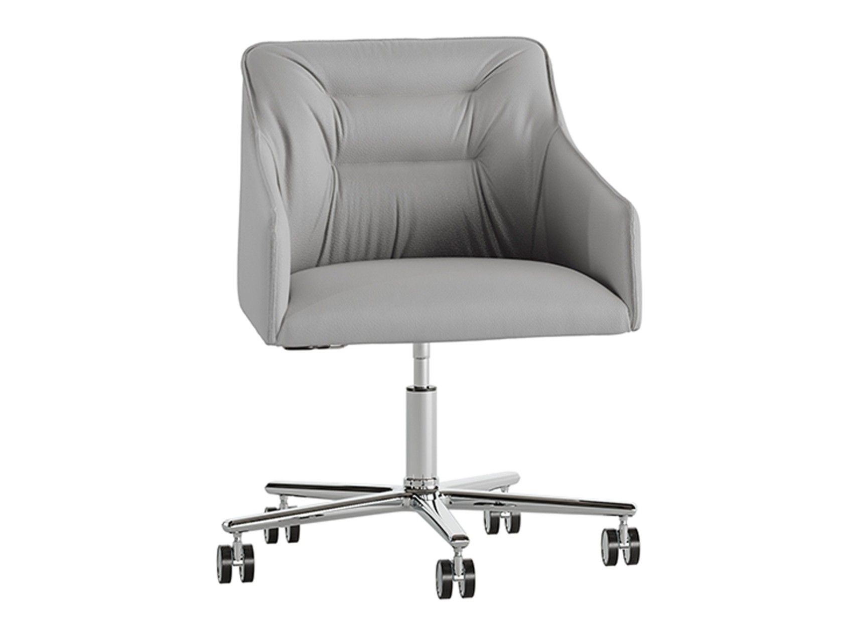 Кожаный стул с колесами EFORMA ARCH-00089424