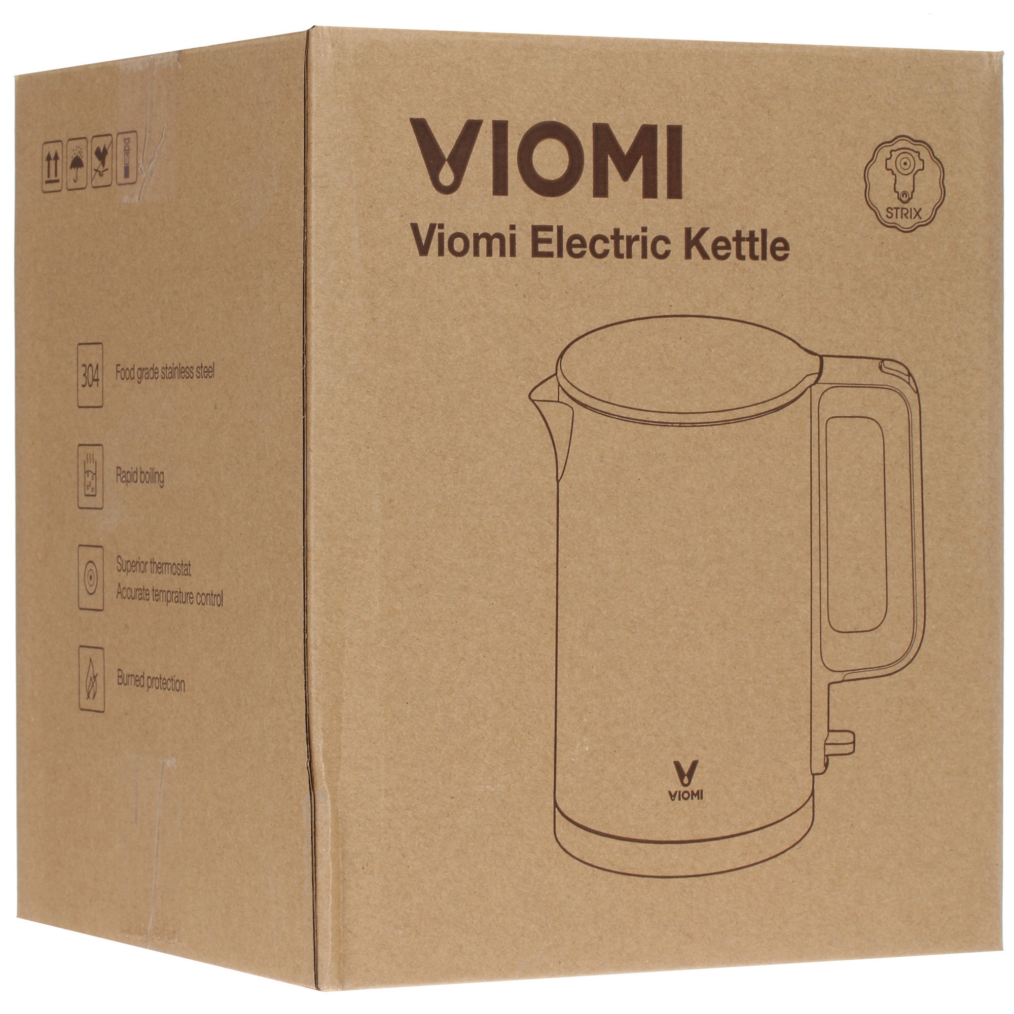 4730936 Электрочайник Viomi Mechanical Kettle V-MK151B серебристый STDN-0004156 - Вид №5