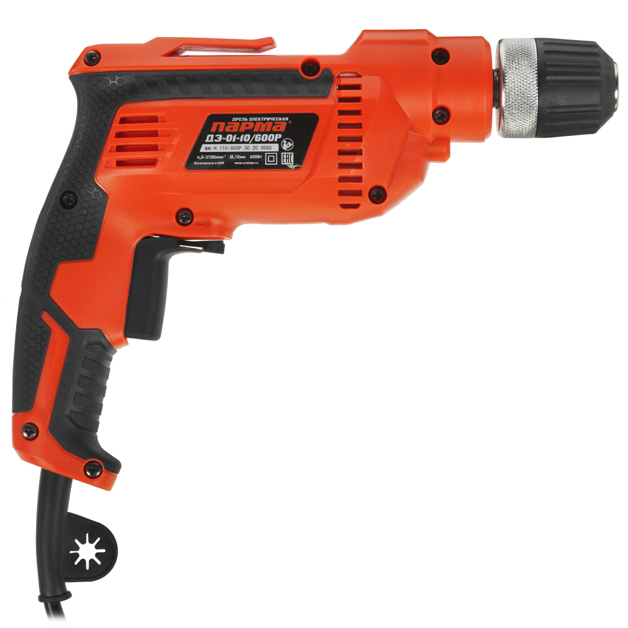 Дрель  Парма ДЭ-01-10/600P 02.025.00005 5308927 STDN-0082386 - Вид №1