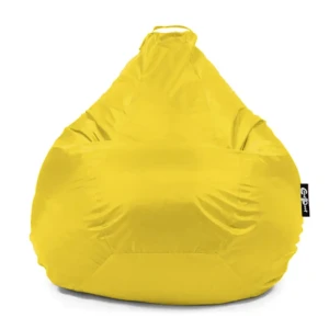 91470571 Кресло-мешок Goodpoof Оксфорд XXL 85x125x85 см полиэстер цвет желтый STLM-1457830