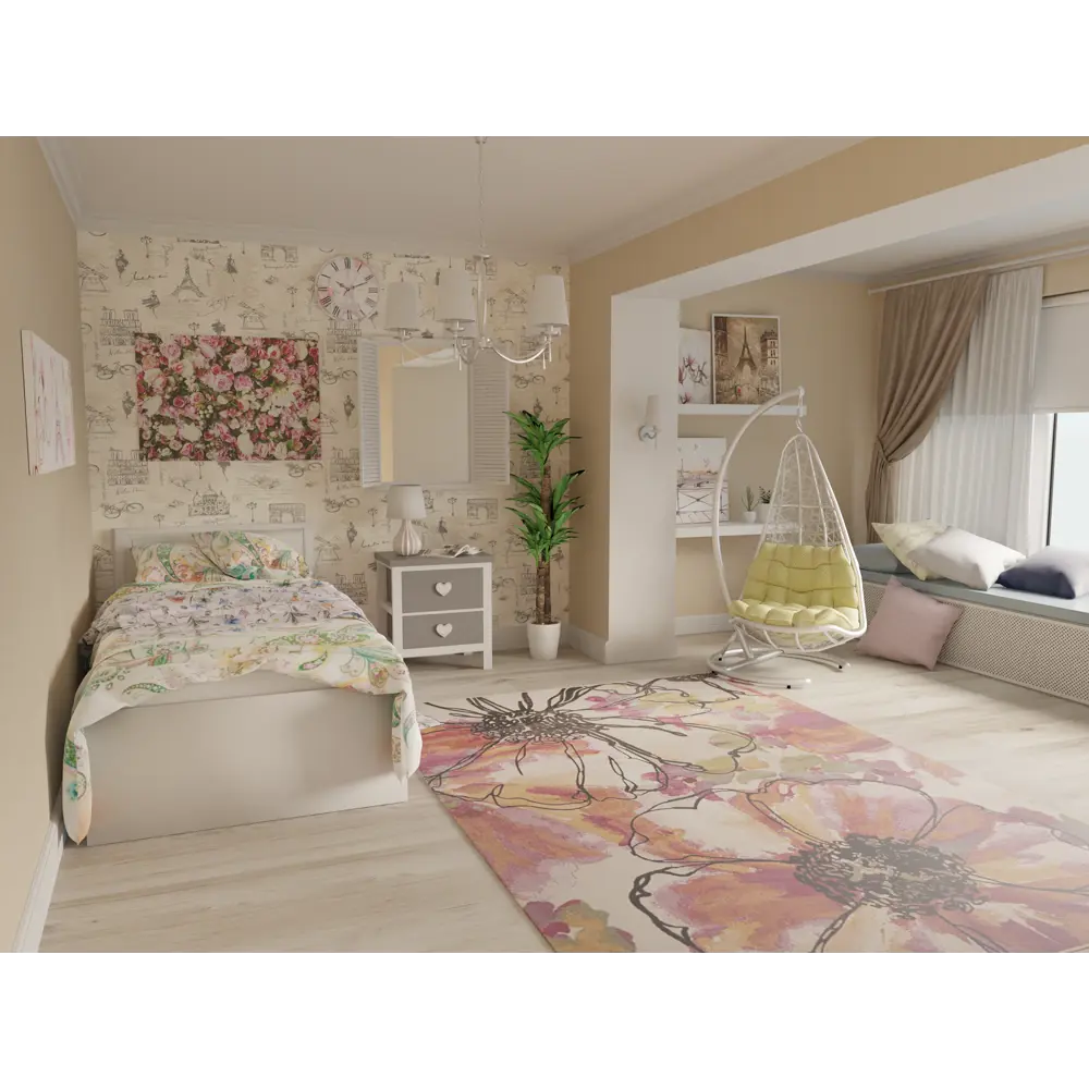 Плинтус потолочный экструдированный полистирол Inspire 11508А белый 80х80х2000 мм STLM-2090008 - Вид №2